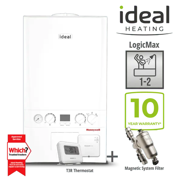 Ideal Logic MAX boiler installation in Stockport