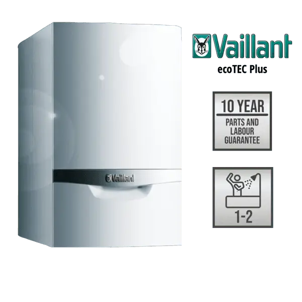 Vaillant Ecotec Plus with 10 year Guarantee installed in the loft in Stockport home