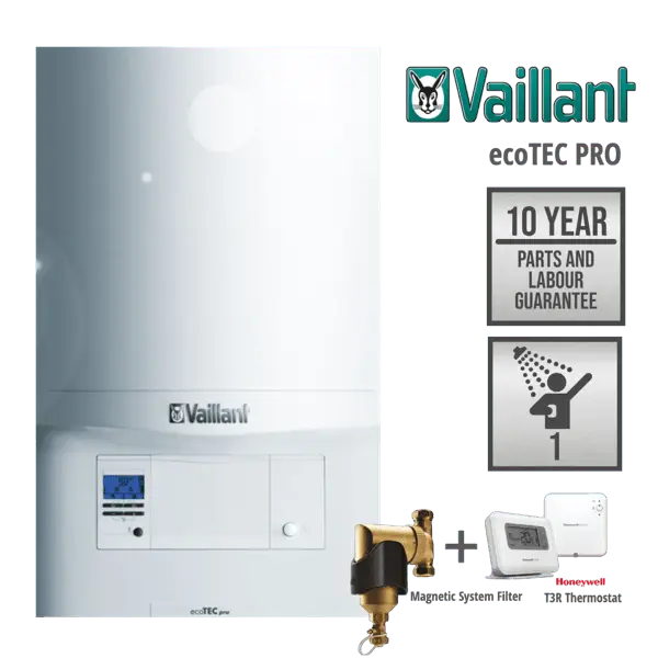 Vaillant combi boiler 10 year guarantee installation in Stockport
